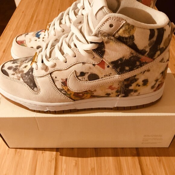 Nike Dunk High SB x Supreme "Rammellzee" - Size US 10.5 - Picture 3 of 8